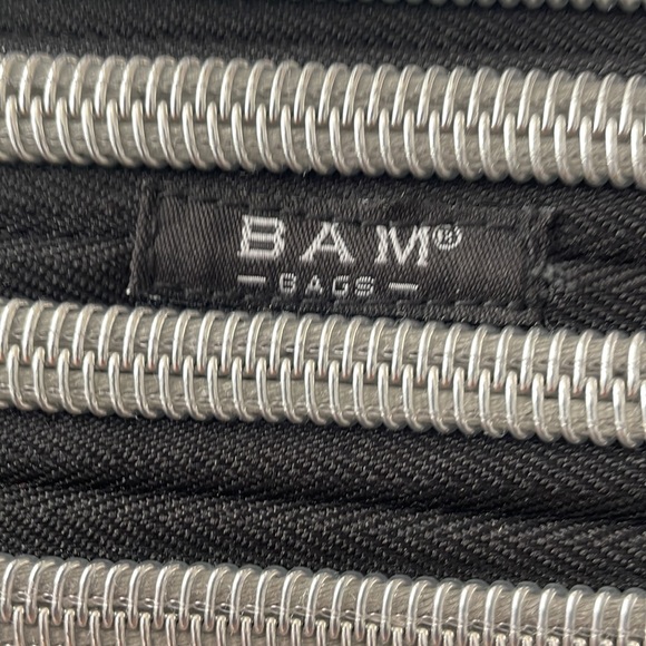 Black BAM bag. Black and silver. - Picture 2 of 8